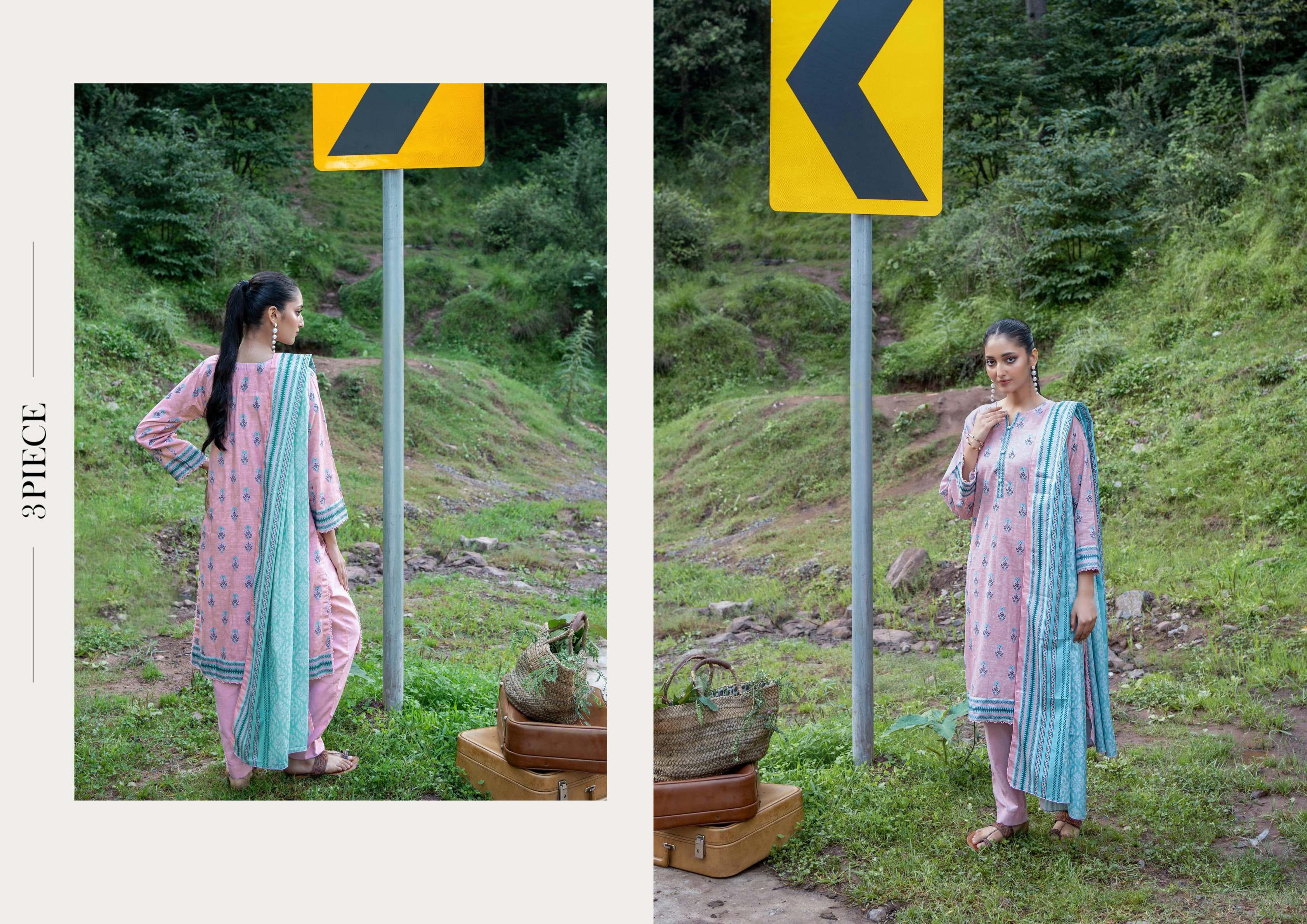 Zesh Khaddar Fabric 3 Piece Suit – Top, Bottom & Dupatta